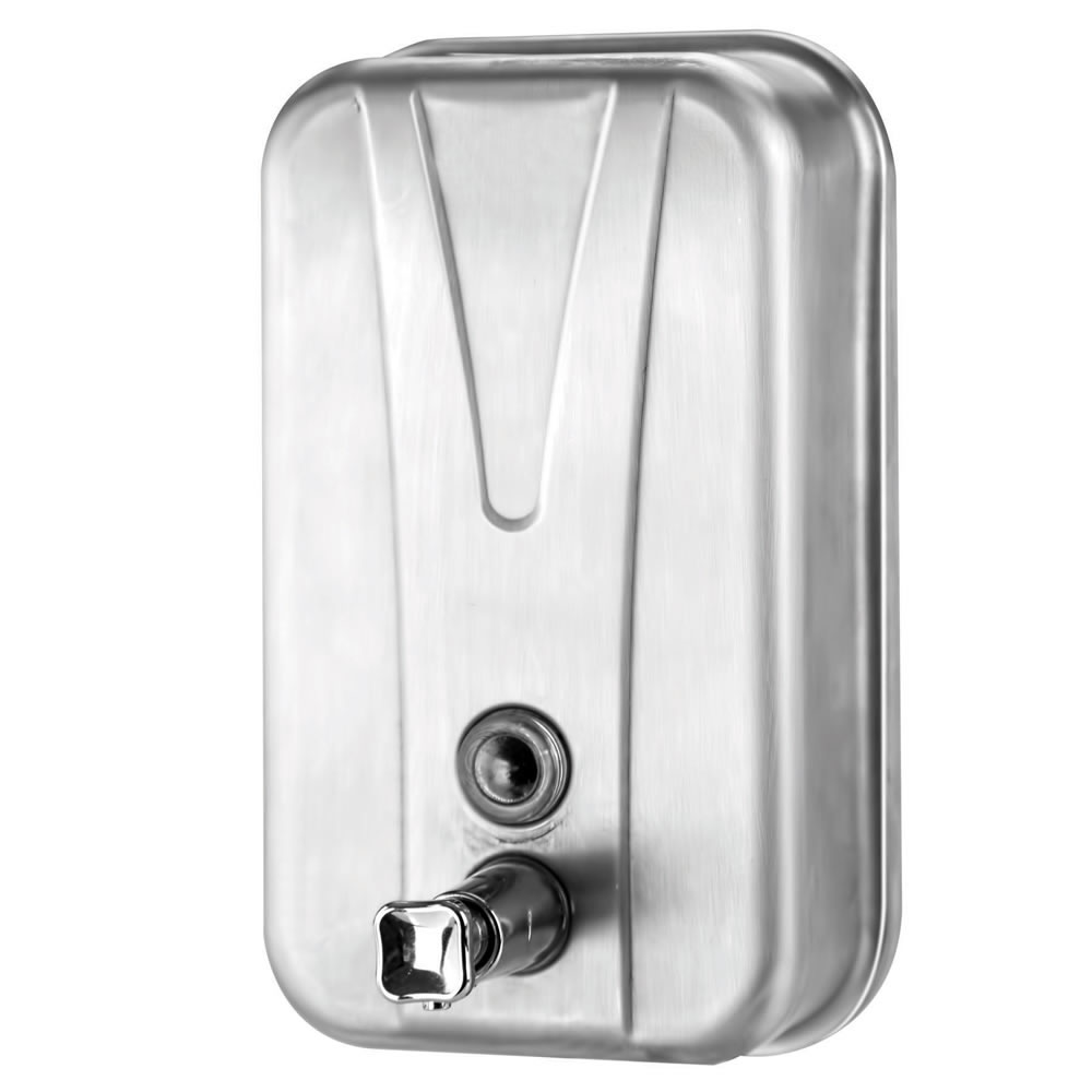 Liquid Soap 1000 ml Stainless Steel Dispenser 38041